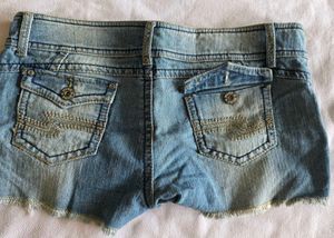 Light Wash Denim Shorts