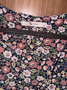 Floral Print Midi Dress