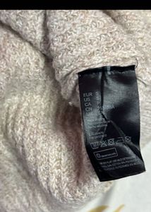HM Beige Knit Sweater