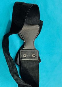 Black Bow Elastic Belt