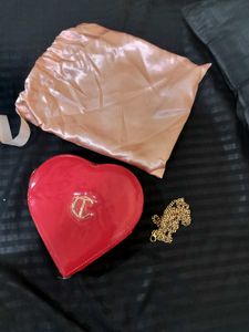 Charlotte Tilbury Red Heart Sling Bag