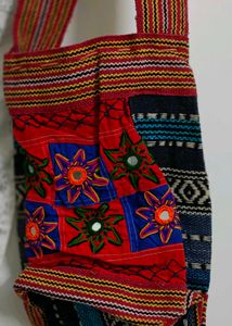 Boho Embroidered Crossbody Bag