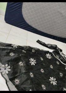 Elegant Black Ethnic Gown