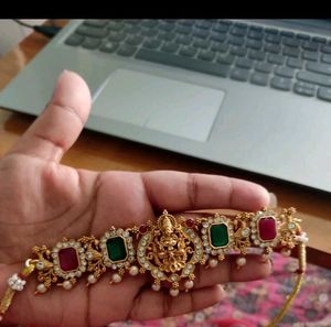 Exquisite Lakshmi Pendant Necklace