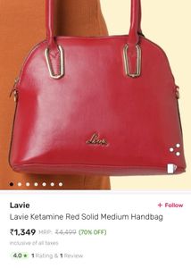 *PRICE DROP* LAVIE Red Handbag Brand New