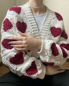 Crochet Sunflower Cardigan