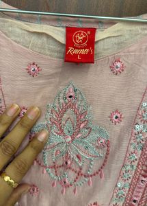 Elegant Pink Kurta Set with Dupatta