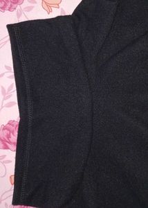 Classic Black Turtleneck Pullover