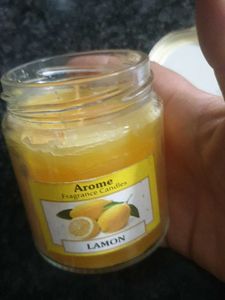 Arome Lemon Fragrance Candle