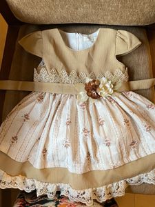 Vintage-Style Girls Dress