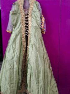 Designer long gown