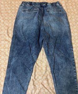 lightly washed here &amp; now denim jeans
