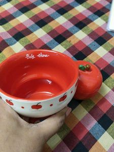 Cute Ceramic Apple mug