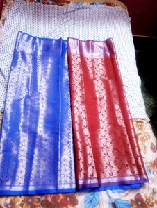 Royal Blue Kanjeevaram Silk Saree