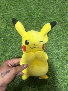 Pokemon Pikachu Plush Winking-Pokemon Official