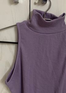⛔Sale❤‍🔥Lilac Turtle Neck Top