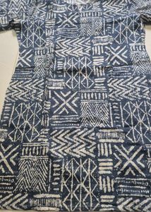 Brownverse Printed Kurta Top