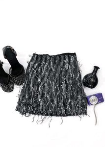 Glitz pop mini skirt zara