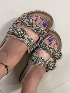 Embellished Strap Sandals