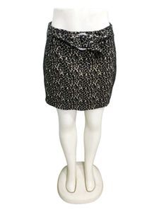 Leopard Print Short Skirts Free Size Fit To 32-38