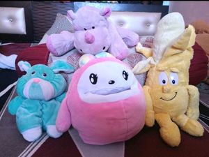 ✅ 5 Imported High Quality Plush Toys 🧸