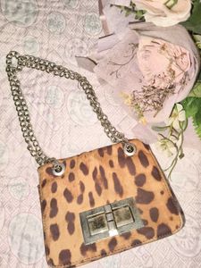 leopard print bag