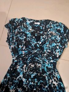 Floral Print Wrap Dress