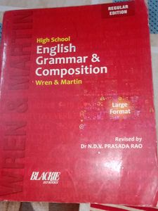 when and Martin high school grammar book
