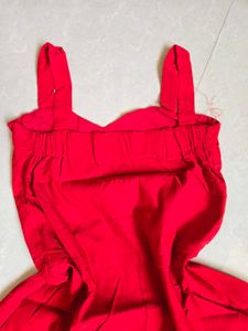 Chic Red Mini Dress❤️