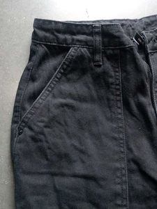 Black Cargo Pant