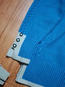 blue sweater korean inspired