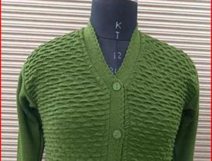 Green Wool Sweater