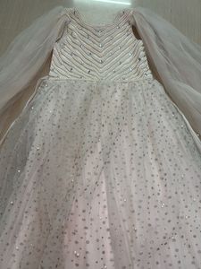 Sparkly White Tulle Dress