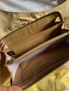 Coach Yellow Hobo Bag and Wallet Set