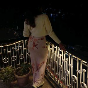 Floral Print Maxi Dress