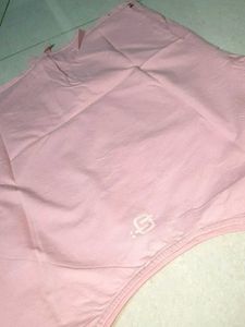 Pink 'NOW' Tie-Front T-Shirt no 108
