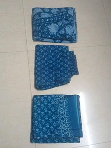 Beautiful Blue Printed Kurta Set