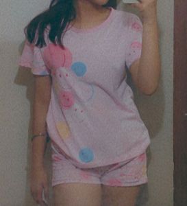 Cute Pink Nightsuit