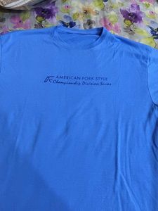 blue men  t shirt 👕