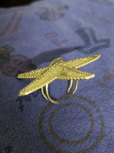Gold Starfish ring