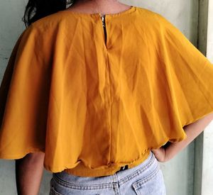 Stylish Mustard Yellow Top