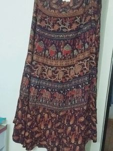 Kalamkari Long Skirt