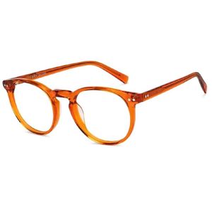 Lenskart John Jacobs Online Orange Full Rim Round✨