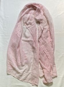 Delicate Pink Sheer Scarf