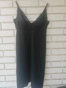 Lace Trim Chemise Nightgown