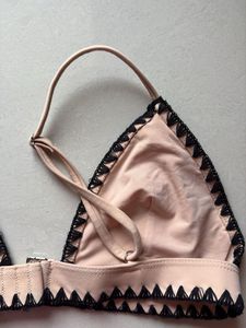 Cute Embroidery Bikini Top