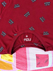 Now Slay Queen Graphic Nightdress