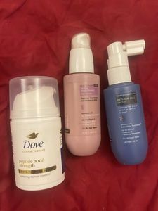 Empty containers CeraVe &amp; More Skincare Bundle