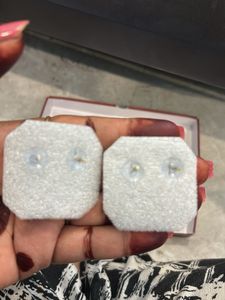 Elegant Gold Stud Earrings