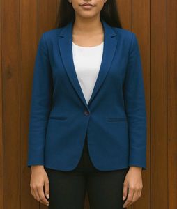 Blue Blazer - Stylish & Chic